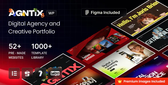 Agntix v1.0.9 - Digital Agency & Creative Portfolio WordPress Theme