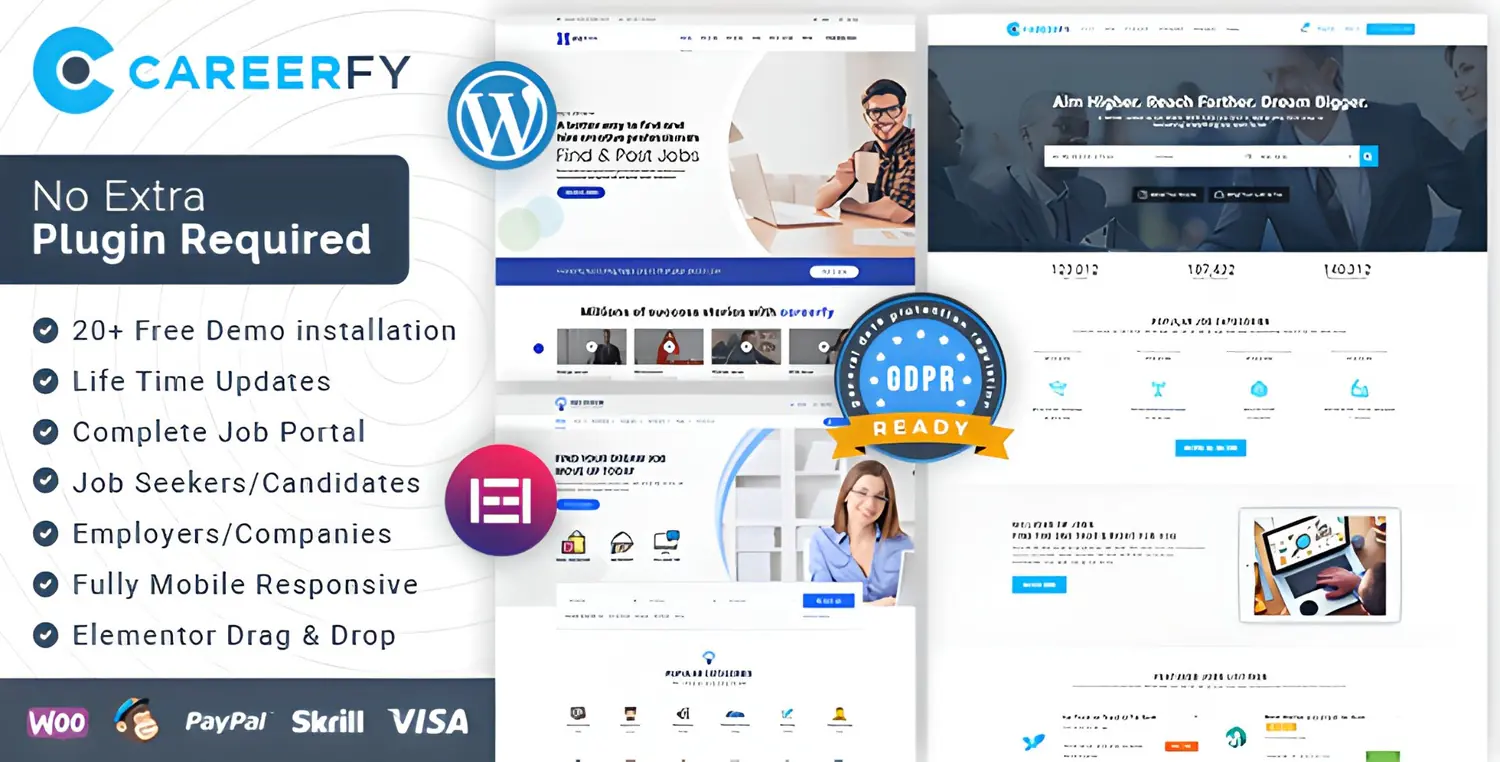 Careerfy v10.3.1 - Job Board WordPress Theme