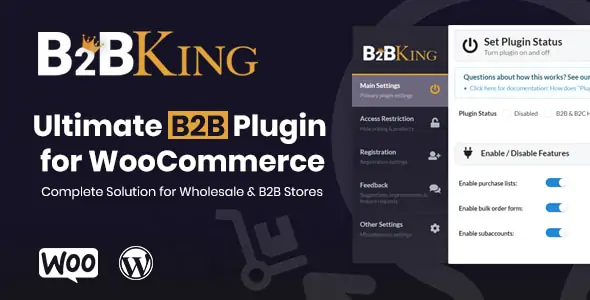B2BKing v5.5.0.0 - The Ultimate WooCommerce B2B & Wholesale Plugin
