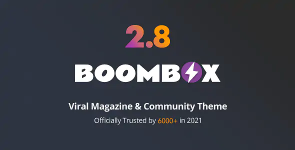 BoomBox v2.10.0 - Viral Magazine WordPress Theme