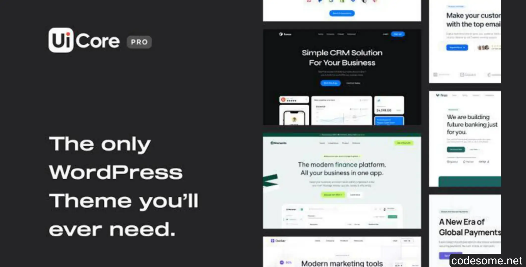UiCore Pro v2.2.4 - WordPress Theme