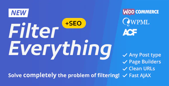 Filter Everything v1.9.1 - WordPress WooCommerce Product Filter
