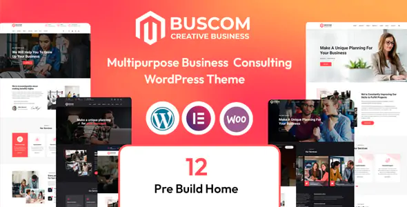 Buscom v2.0.2 - Business & Multipurpose WordPress Theme